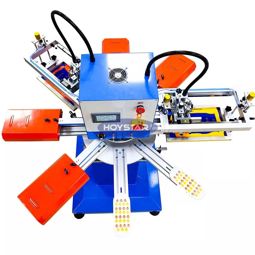 2-цветная машина для трафаретной печати носков