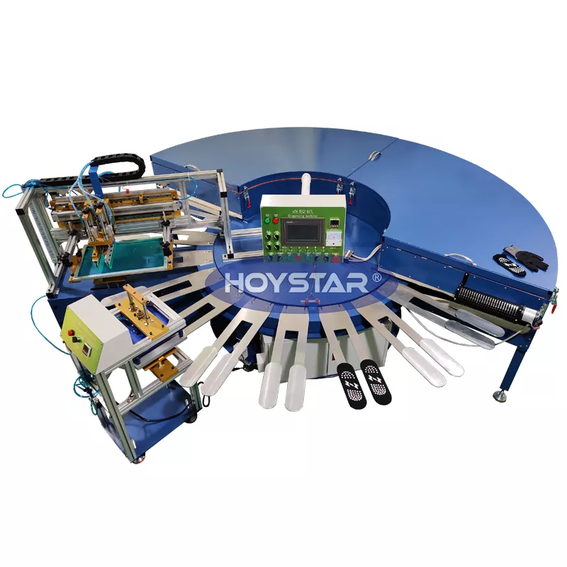 Машина для трафаретной печати противоскользящих носков