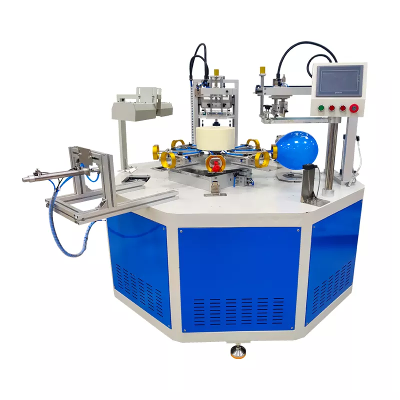 Автоматическая 2-цветная машина для трафаретной печати на воздушных шарах