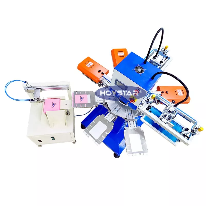 Автоматическая 2-цветная машина для трафаретной печати на салфетках